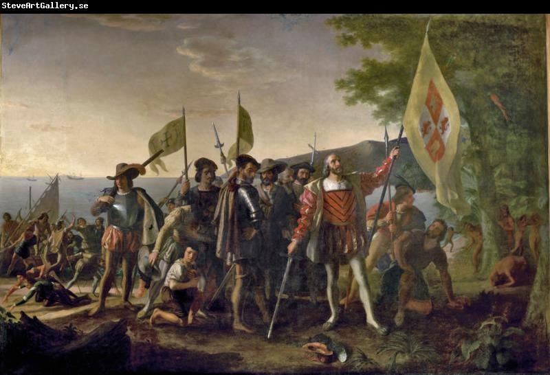 John Vanderlyn Landing of Columbus